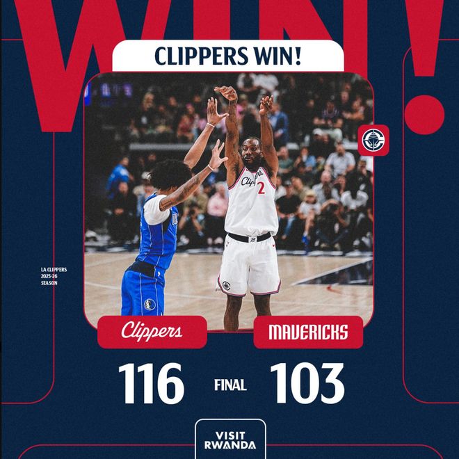 伦纳德连续55场20+助快船掀翻独行侠