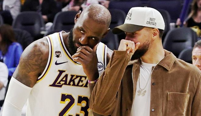 库里缺席对阵湖人赛 詹姆斯伤停本赛季常规赛再